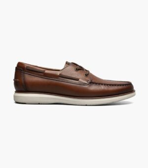 Elastic Lace Moc Toe Boat Shoe - Imagen 2