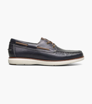 Elastic Lace Moc Toe Boat Shoe - Imagen 2