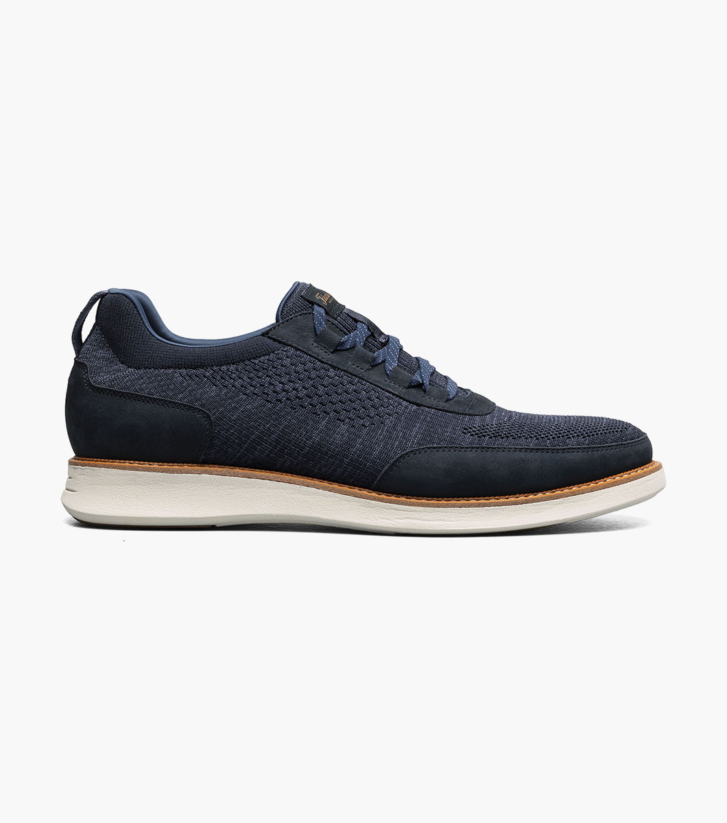 Knit Elastic Lace Moc Toe Slip On - Imagen 2