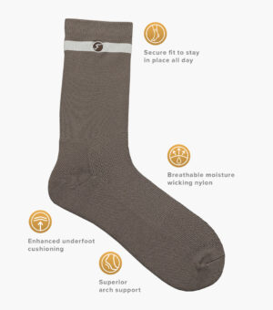 Men's Crew Dress Socks - Imagen 2