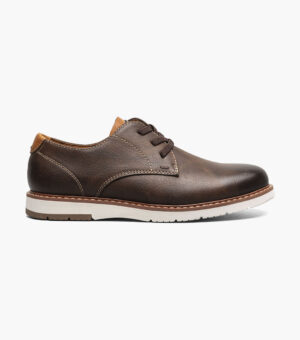 Boys Elastic Lace Plain Toe Oxford - Imagen 2