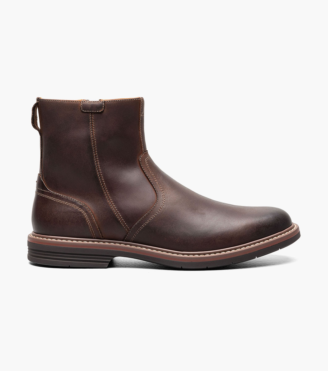 Plain Toe Side Zip Boot - Imagen 2