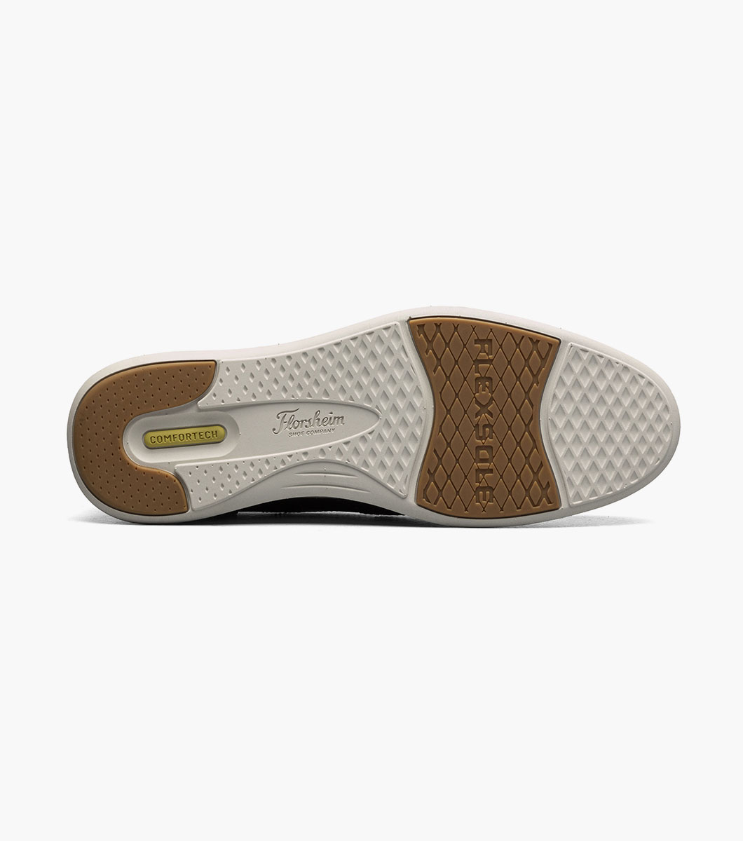 Knit Elastic Lace Moc Toe Slip On - Imagen 3