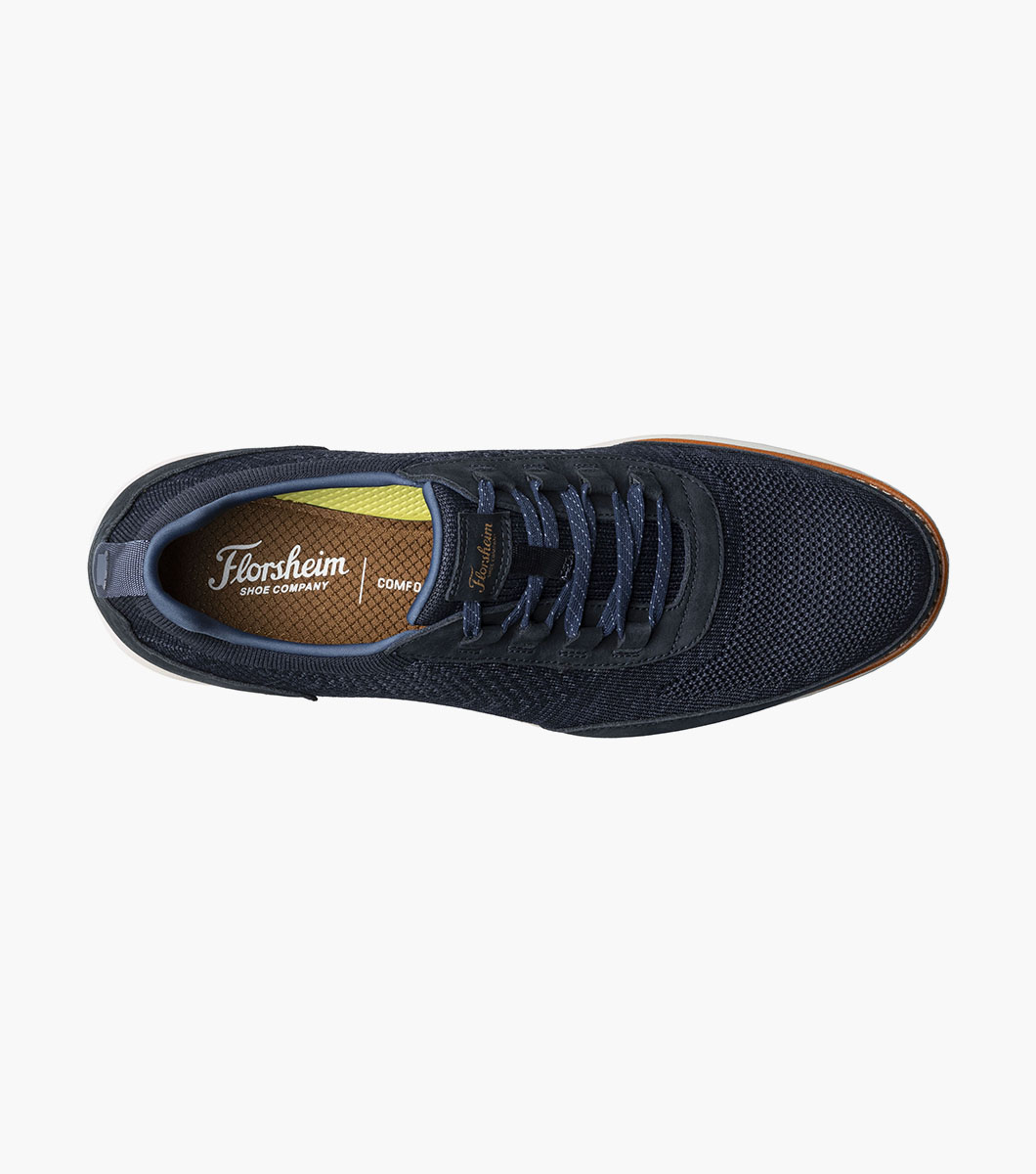 Knit Elastic Lace Moc Toe Slip On - Imagen 4