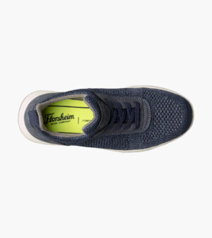Boys Knit Elastic Lace Slip On Sneaker - Imagen 4