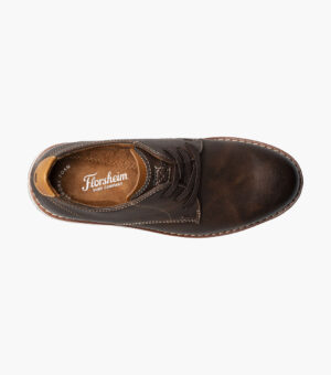 Boys Elastic Lace Plain Toe Oxford - Imagen 4