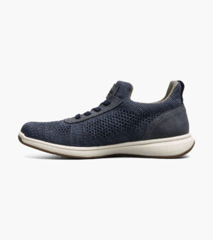 Boys Knit Elastic Lace Slip On Sneaker - Imagen 5