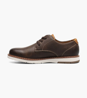Boys Elastic Lace Plain Toe Oxford - Imagen 5