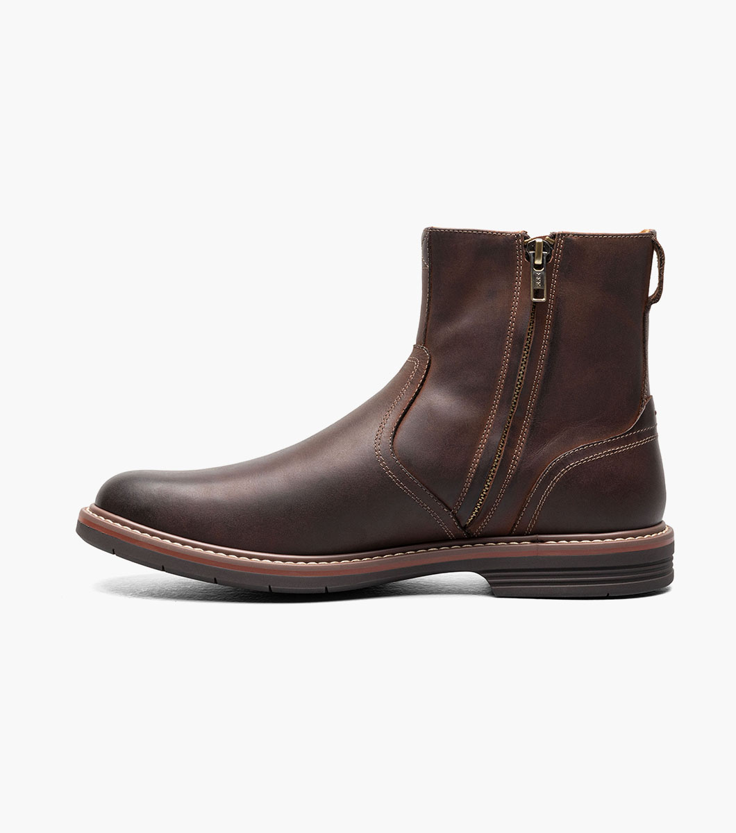 Plain Toe Side Zip Boot - Imagen 5