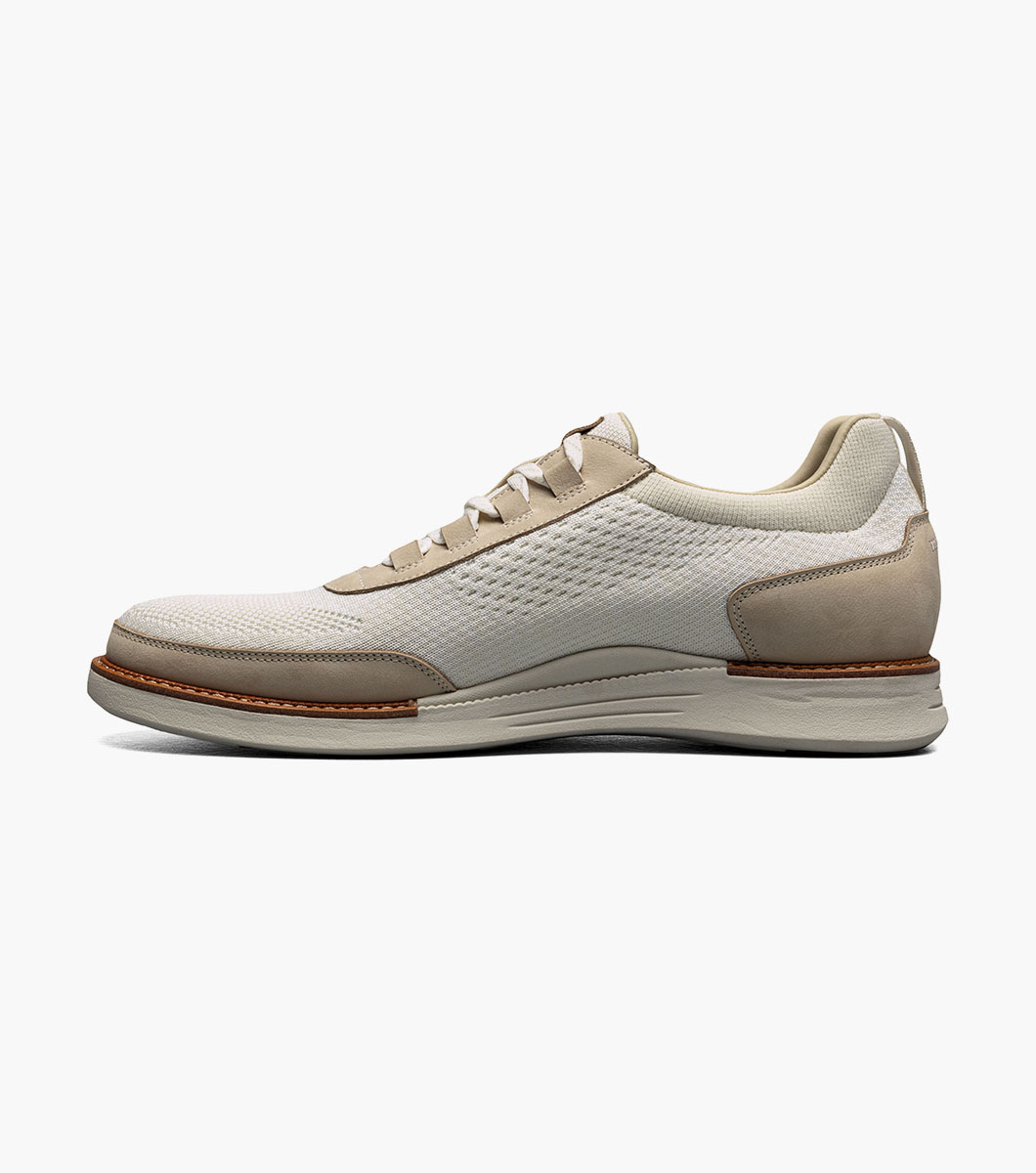 Knit Elastic Lace Moc Toe Slip On - Imagen 5