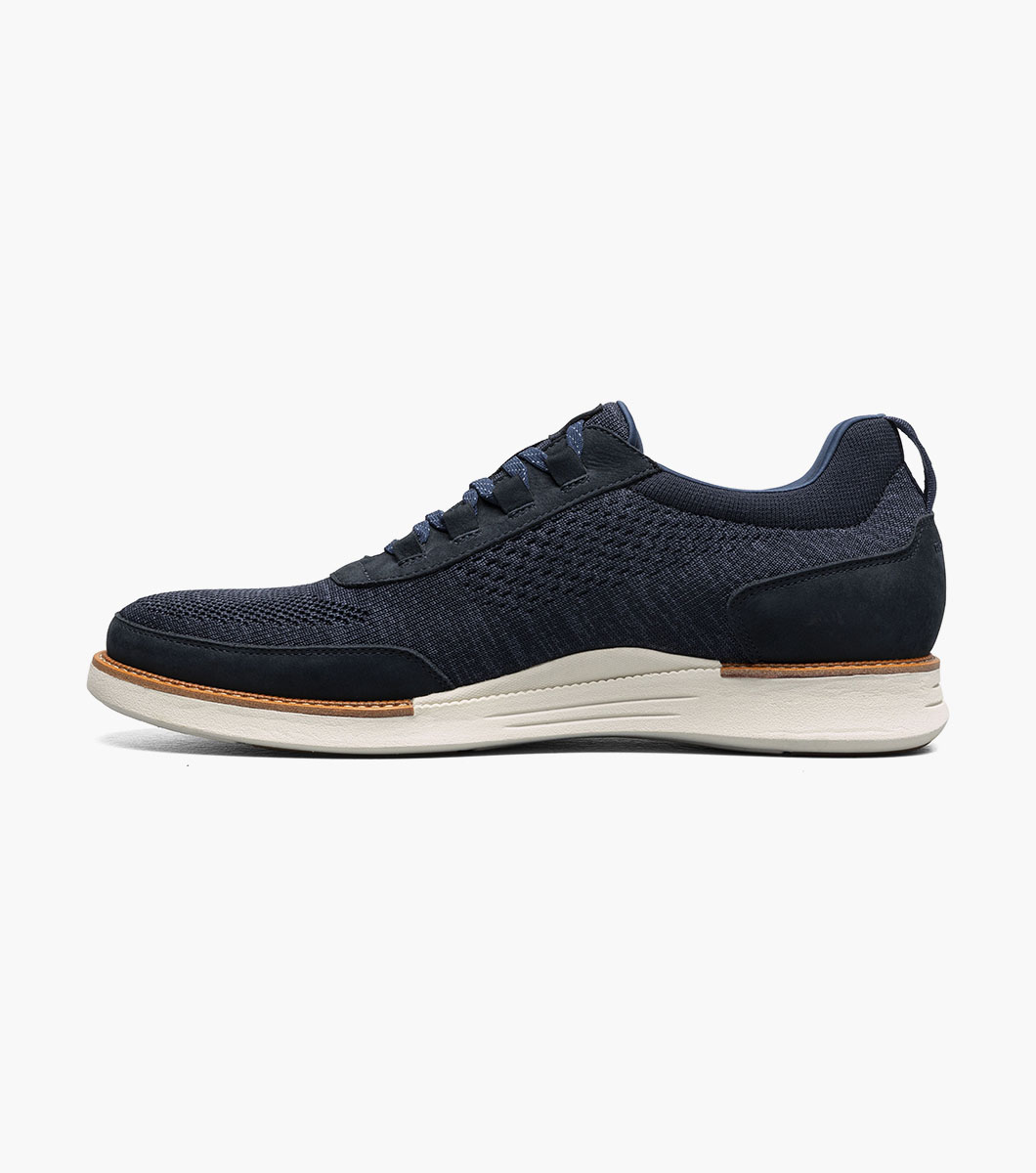 Knit Elastic Lace Moc Toe Slip On - Imagen 5