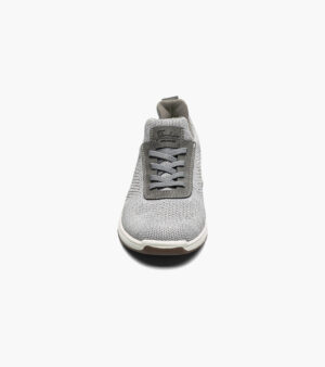 Boys Knit Elastic Lace Slip On Sneaker - Imagen 6