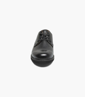 Boys Elastic Lace Plain Toe Oxford - Imagen 6