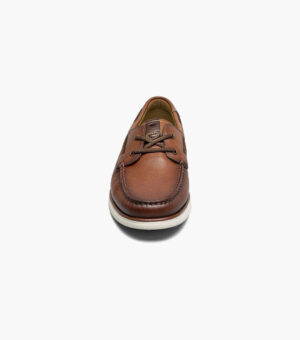 Elastic Lace Moc Toe Boat Shoe - Imagen 6