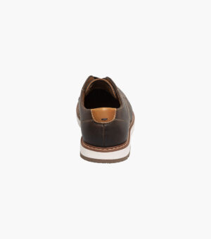 Boys Elastic Lace Plain Toe Oxford - Imagen 7