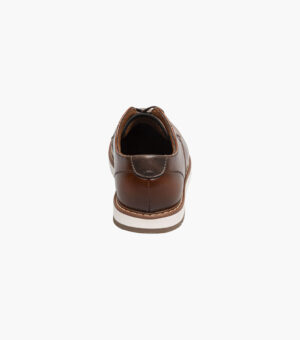 Boys Elastic Lace Plain Toe Oxford - Imagen 7