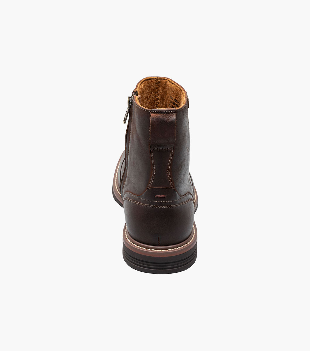 Plain Toe Side Zip Boot - Imagen 7