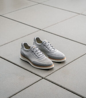 Knit Elastic Lace Moc Toe Slip On - Imagen 8
