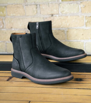 Plain Toe Side Zip Boot - Imagen 8