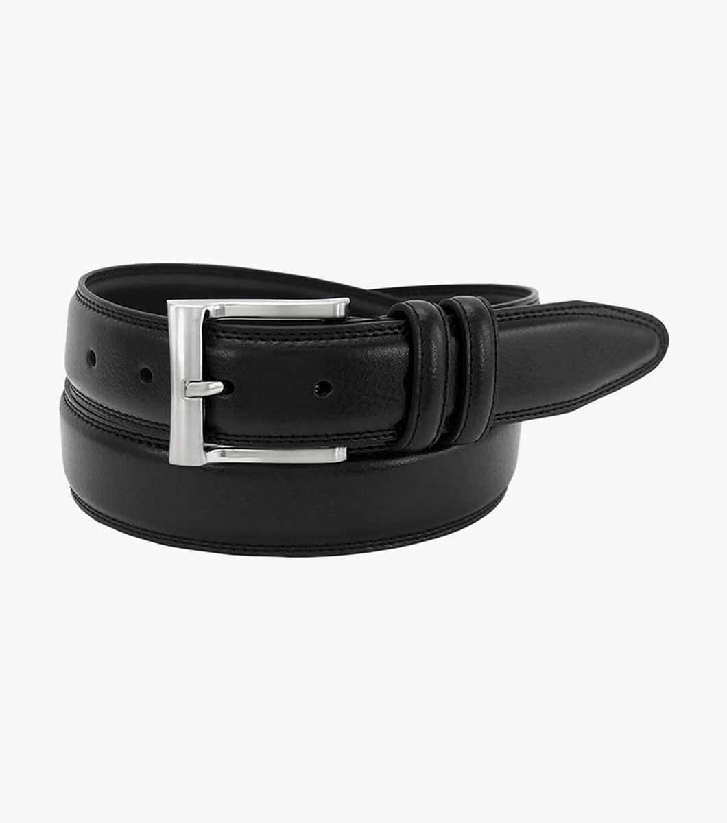 Pebble Grain Leather Belt