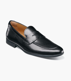 Modena Moc Toe Penny Loafer - Negro, 8