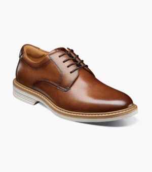 Plain Toe Oxford - Cognac Multicolor, 7