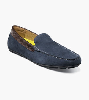 Moc Toe Venetian Driver - Azul Marino y Marrón, 7