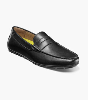 Smooth Moc Toe Penny Driver - Negro, 7