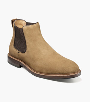 Anthem Plain Toe Chelsea Boot - Moca, 7