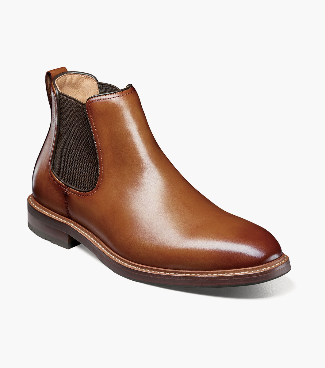 Plain Toe Chelsea Boot
