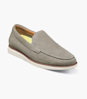 Tropics Moc Toe Venetian Loafer - Gris Gamuza, 7