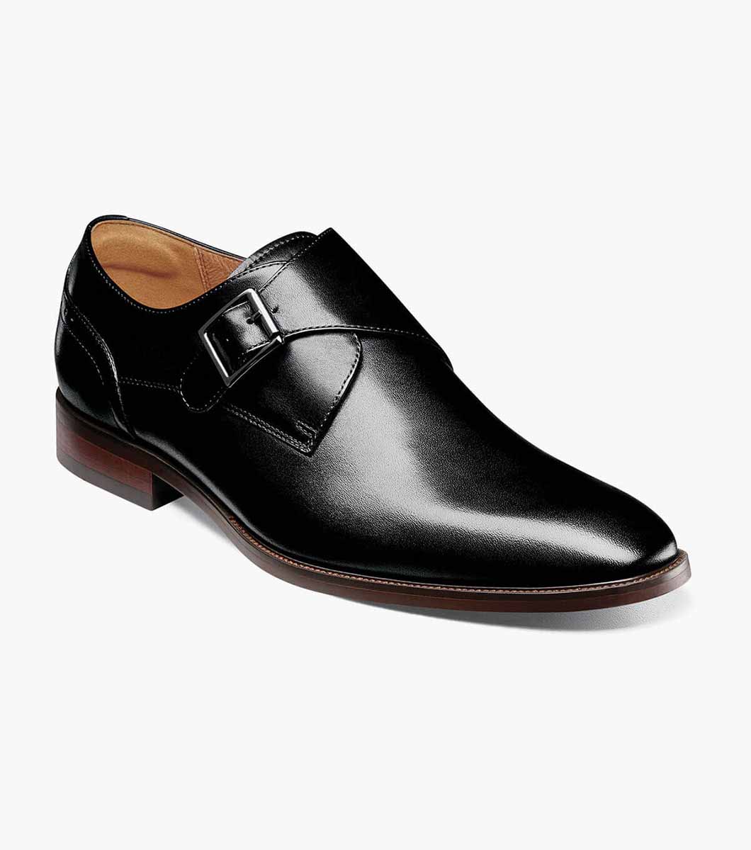 Plain Toe Single Monk Strap