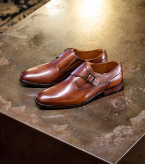 Plain Toe Single Monk Strap - Imagen 8
