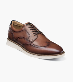 Wingtip Oxford - Cognac Multicolor, 7
