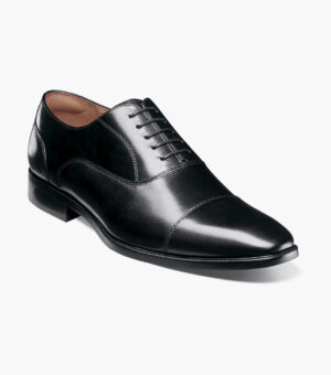 Cap Toe Balmoral Oxford - Negro, 7