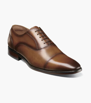 Cap Toe Balmoral Oxford - Cognac, 7