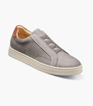 Elastic Lace To Toe Sneaker - Gris, 7