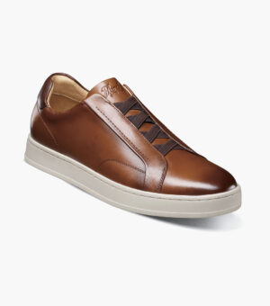 Elastic Lace To Toe Sneaker - Cognac Multicolor, 7