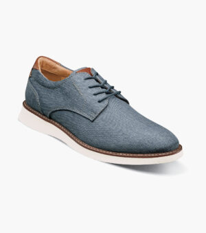 Launch Canvas Plain Toe Oxford - Azul Marino, 7