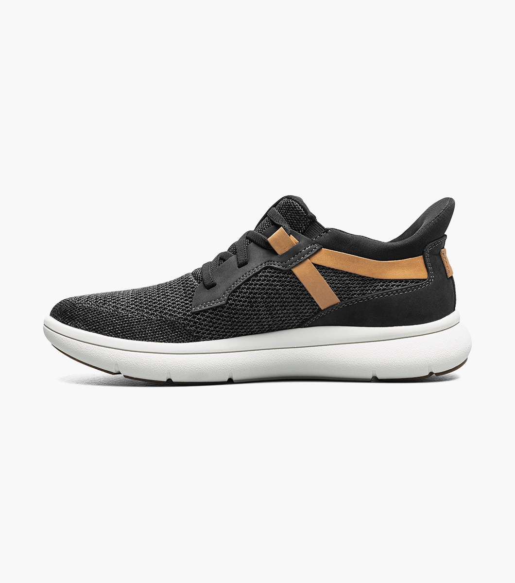 Knit Elastic Lace Slip On Sneaker - Imagen 5