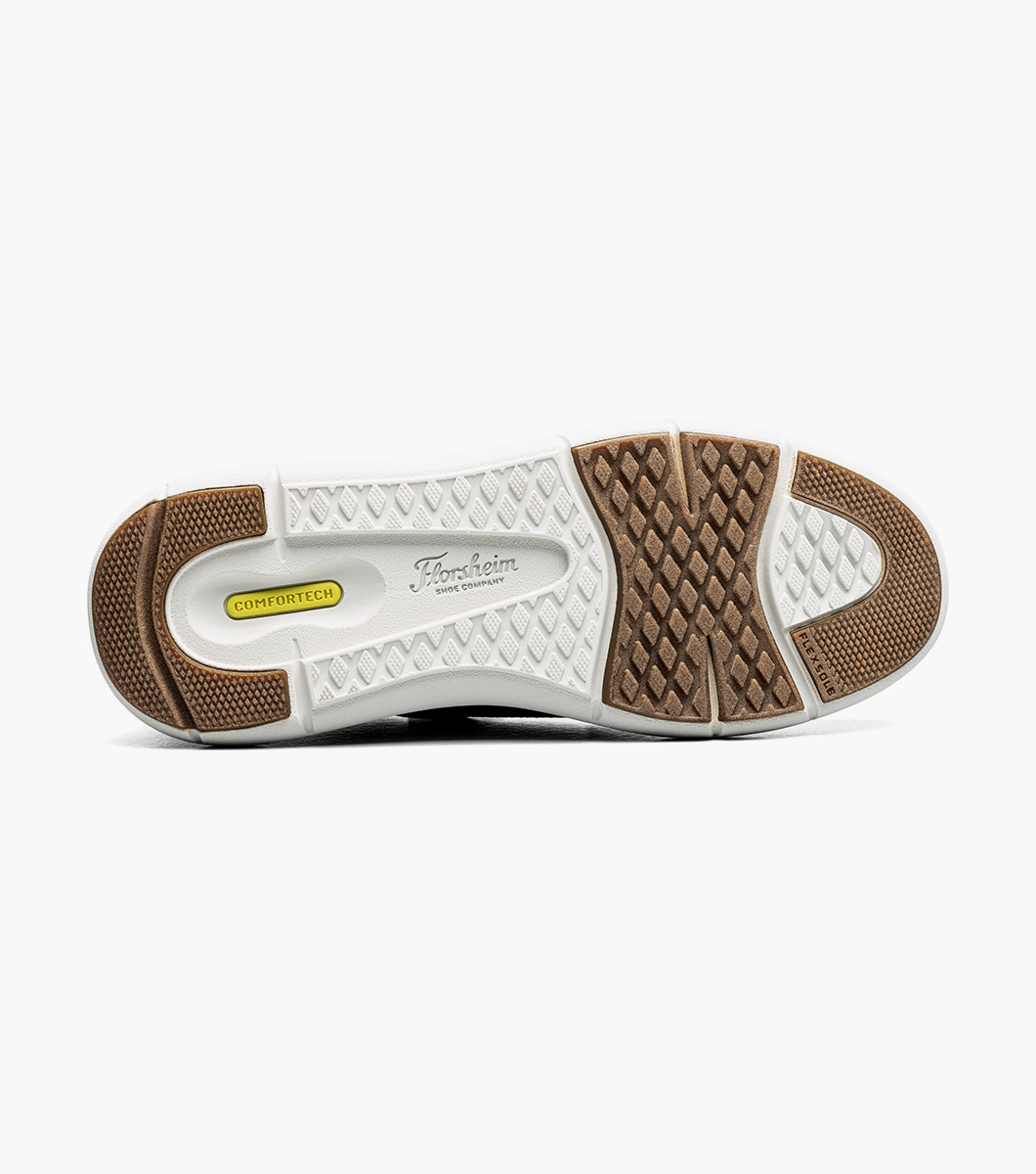Knit Elastic Lace Slip On Sneaker - Imagen 3