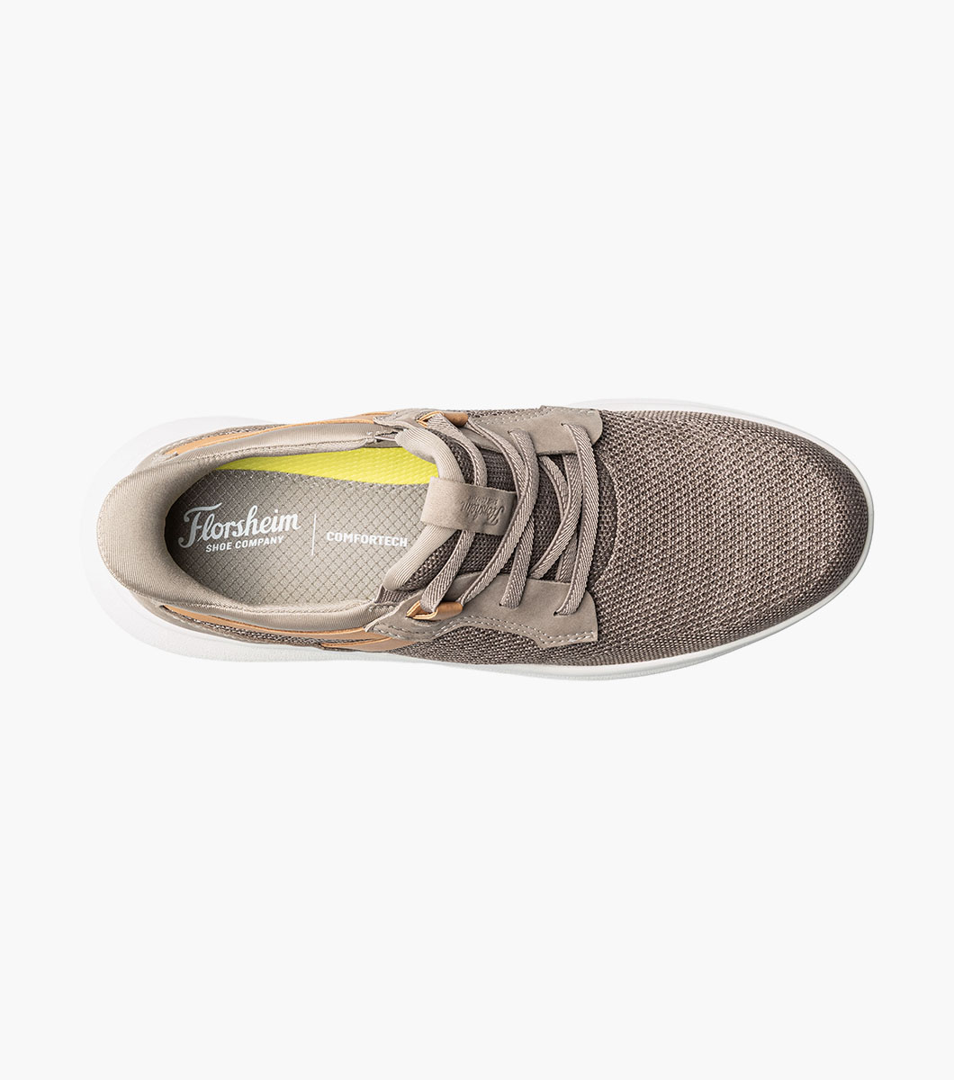 Knit Elastic Lace Slip On Sneaker - Imagen 4