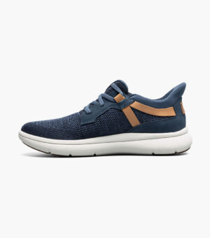 Knit Elastic Lace Slip On Sneaker - Imagen 5