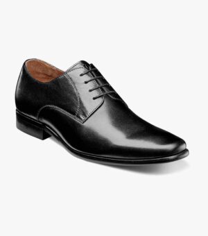 Postino Plain Toe Oxford - Negro Liso, 9.5