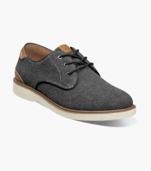 Boys Canvas Plain Toe Oxford