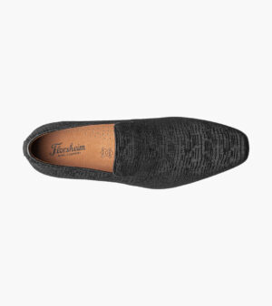 Plain Toe Velvet Slip On - Imagen 4
